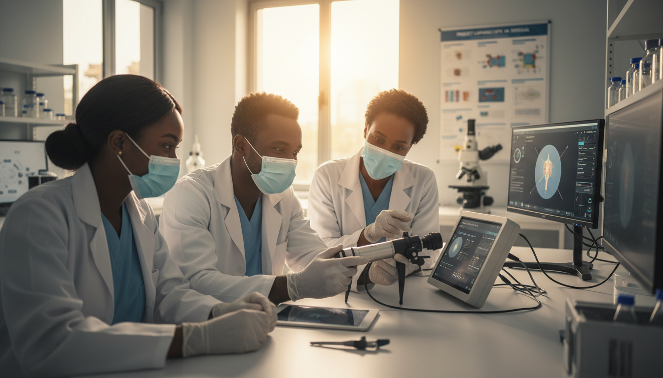 Building an AI Laparoscope for $200