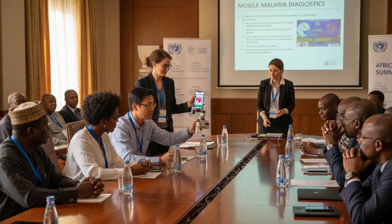 Presenting at WHO Africa Summit 2025